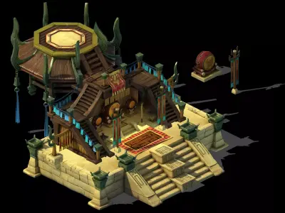 Xiqiao City - Podium 33 3D model