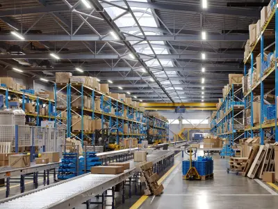 Archmodels vol 295 - factory and warehouse equipment 3D model