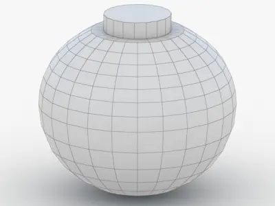 1522 - Ceiling Light Low-poly 3D model