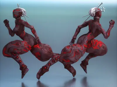 Nyla Character 3D model