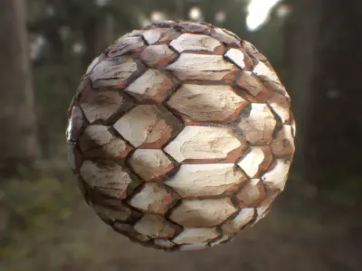 Ancient Stone Walls - 5 Substance Materials - sbsar Texture
