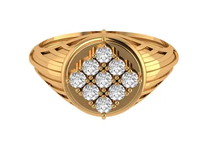 Gents Ring 3D print model order