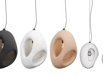 Modern Creative Pendant Light 3D model