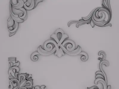 Trim Ornament 35 3D model