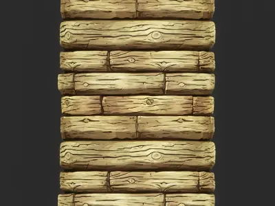 Stylized Wood Seamless Texture  Texture