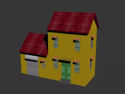 House Model 1 Free low-poly 3D model