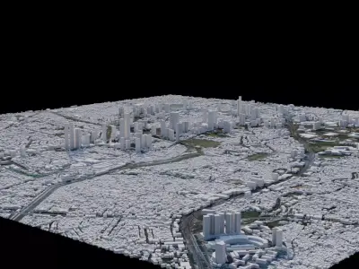 Jakarta - Indonesia 3D model