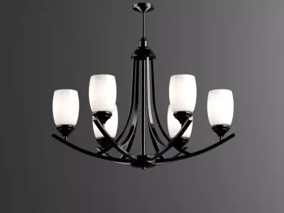 Ceiling light 3D model 37