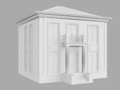 5 Neoclassical Villas 3D model