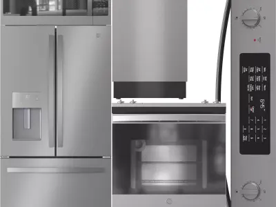 GE Appliance Collection 07 3D model