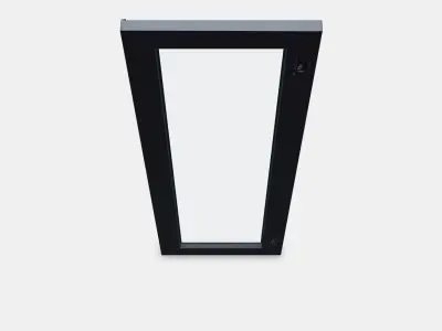 HEJSTA showcase door Low-poly 3D model