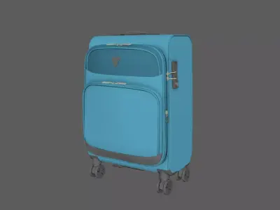 cloth trolley bag 3D model