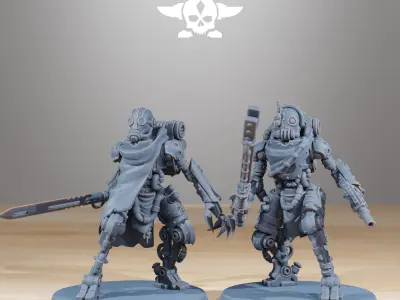 Scavenger Junkbots Builder Kit 3D print model