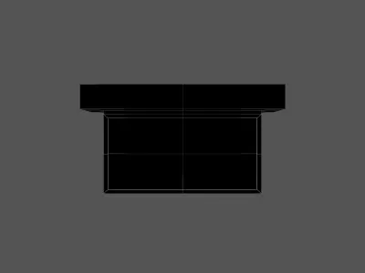 Exit Sign v1 Pack Vol 1 Low-poly 3D model