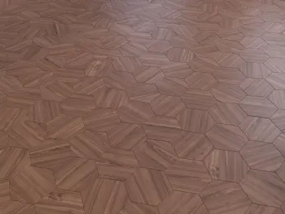Parquet - Laminate - Wooden floor 2 in 1 Low-poly 3D model 212