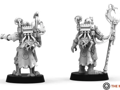 Ironblood - Genomancer and Biothecarian 3D print model