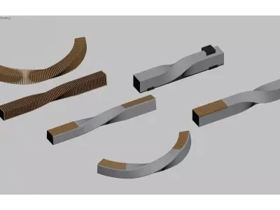 Landscape Seat 3D model