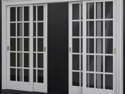 Interior Doors Premium low poly 3d model Low-poly 3D model buy