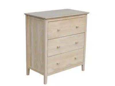 Unfinished Sommerville Bachelor Chest 3D model