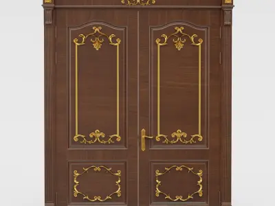 Classic Door  3D model get