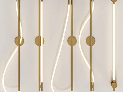 Luke  Lamp  Co  wall  light 3D model