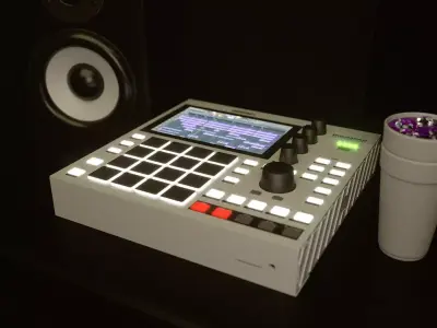 Drum Pad Beat Machine 3D model