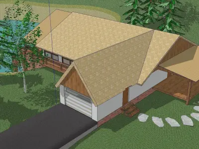 Creative Design-Holiday Cabin-089 3D model