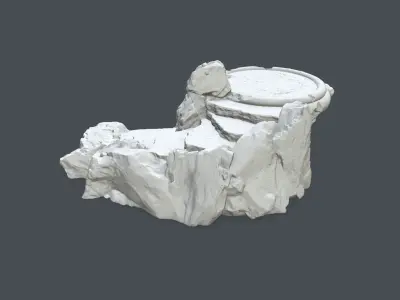 Printable Ladder Ruin 3D print model