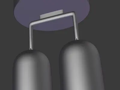 Bath lamp 3D model