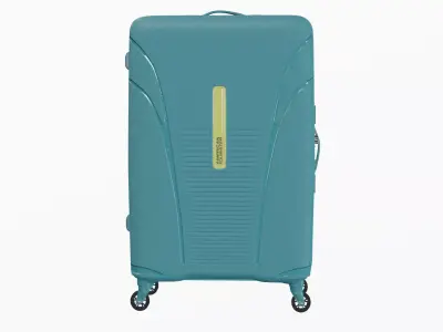 American Tourister Suitcase Low-poly 3D model