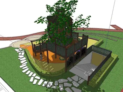 Creative Design-Holiday Cabin-0159 3D model