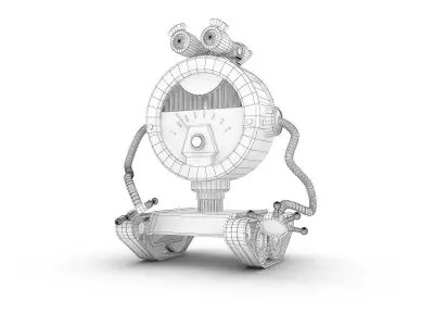 Funny Robot Character 3D model buy