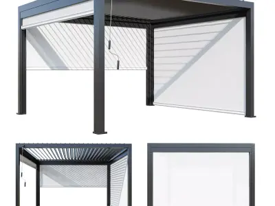 Canopy gazebo gazebo Alvaro 3D model