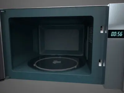 Microwave samsung oven 3D model