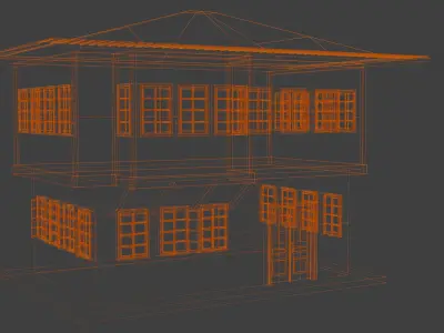 Turkish Safranbolu House 3D model
