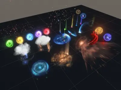 Unity Game VFX Collection Vol2 3D model