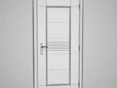 CGAxis Door 3D model