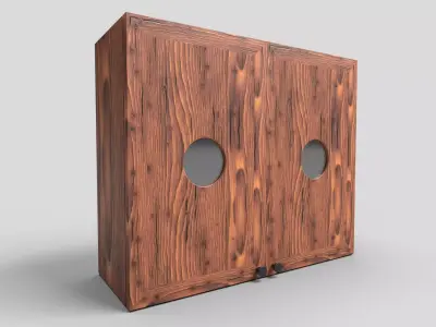 Kitchen Cabinet CG49 3D model