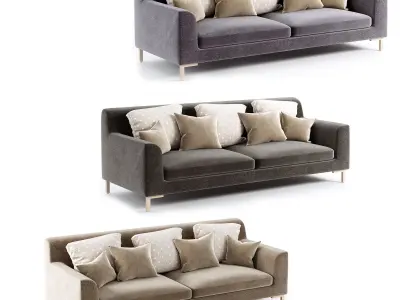 Pancake Sofa Talent 3D model