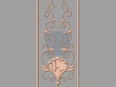 Artcam Aspire 3D relief models STL Files used for CNC E628 3D model