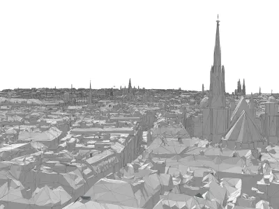 Vienna City Center  3D model
