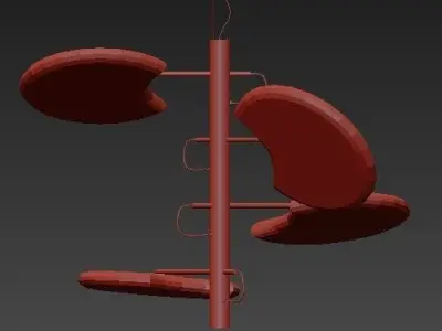 SUPERMOON pendant lamp 3D model