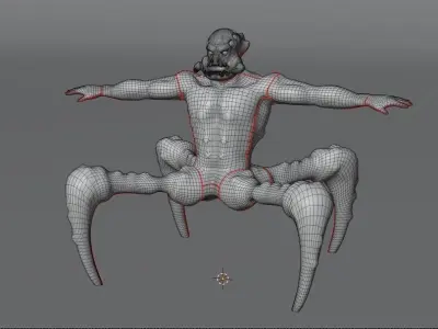 Arach Vor Low-poly 3D model