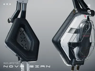 Novarian PB Support available in 2colors Low-poly 3D model