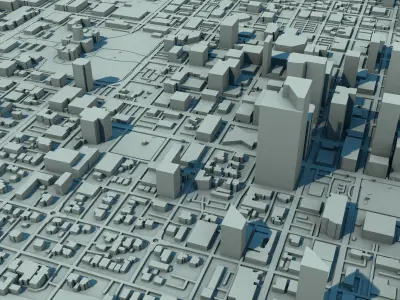 Austin City Texas United States 3D print model