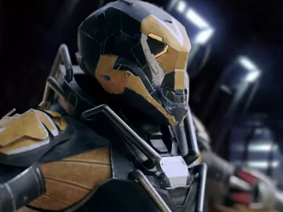 Anthem Ranger Javelin Suit  3D model