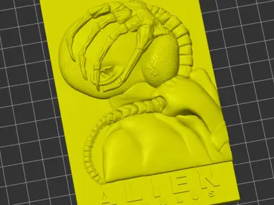 Alien Romulus Poster 3D model