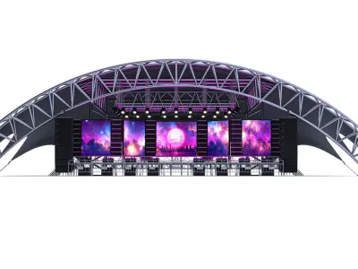 Concert Scene 02 3D model