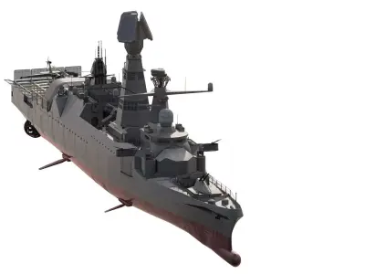 US NAVY Constellation -class frigate 3D model