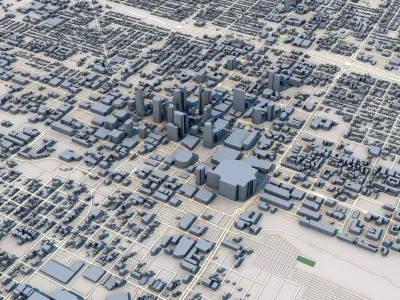 Phoenix City Arizona United States 3D model